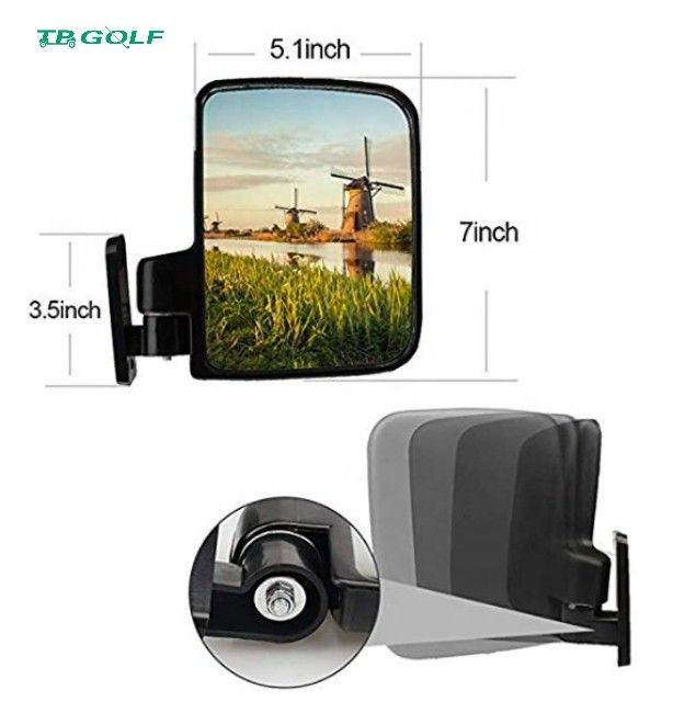Il lato durevole del carretto di golf rispecchia la visione di HD/la vibrazione degli accessori carretto di golf resistenti