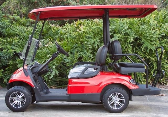 Parte alta personalizzabile elettrica massima di colore del carretto di golf di velocità 30mph espandibile