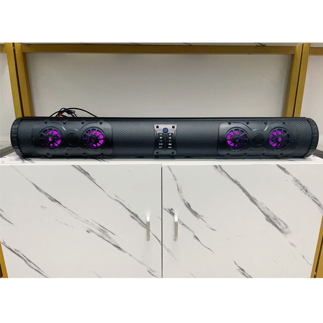 2024 Nuovo design Utv Blu Tooth Audio Soundbar Stereo Speaker Radio System Atv Speakers Systems Auto da golf marino