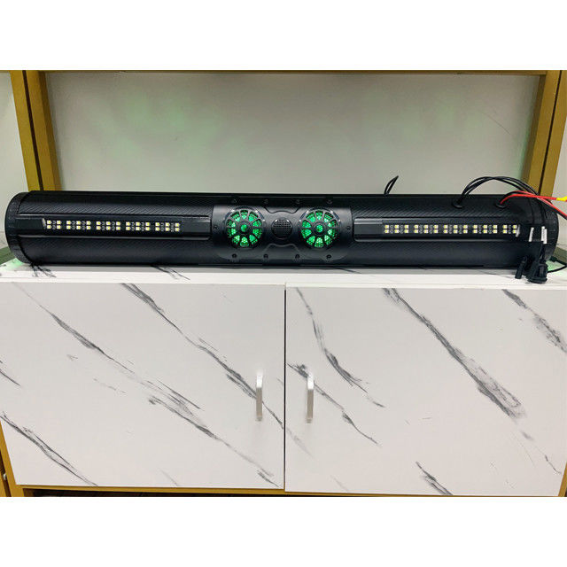 Soundbar del carrello da golf con connettore BT amplificato e illuminazione LED a 8 altoparlanti impermeabile
