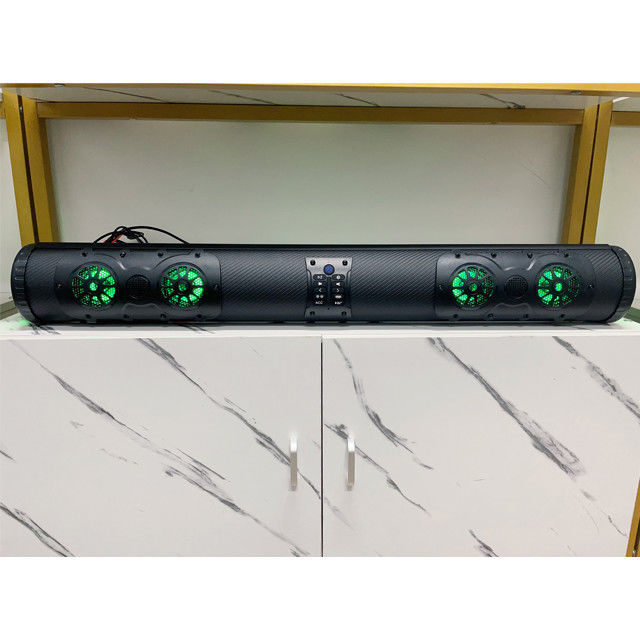 Soundbar del carrello da golf con connettore BT amplificato e illuminazione LED a 8 altoparlanti impermeabile