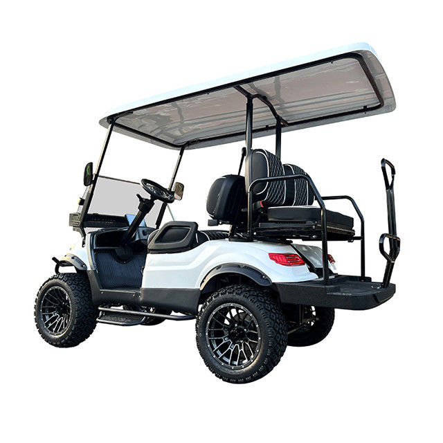 Nuovo potente carrello elettrico a batteria al litio dotato di sistema di sicurezza per l'autobus turistico Top Golf