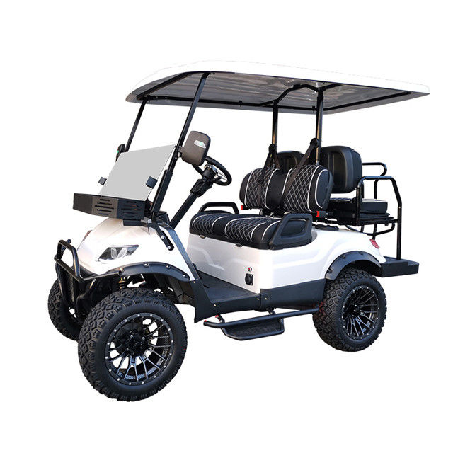 Nuovo potente carrello elettrico a batteria al litio dotato di sistema di sicurezza per l'autobus turistico Top Golf
