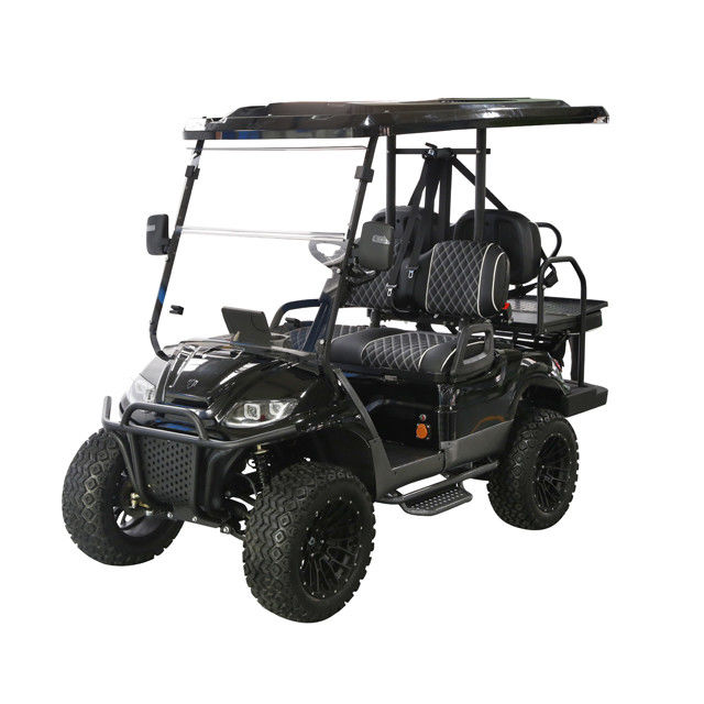 Al dettaglio carrello da golf colorato / trasparente parabrezza pieghevole TOP GOLF XL Cart con ESP STREET LEGAL 14 pollici pneumatico