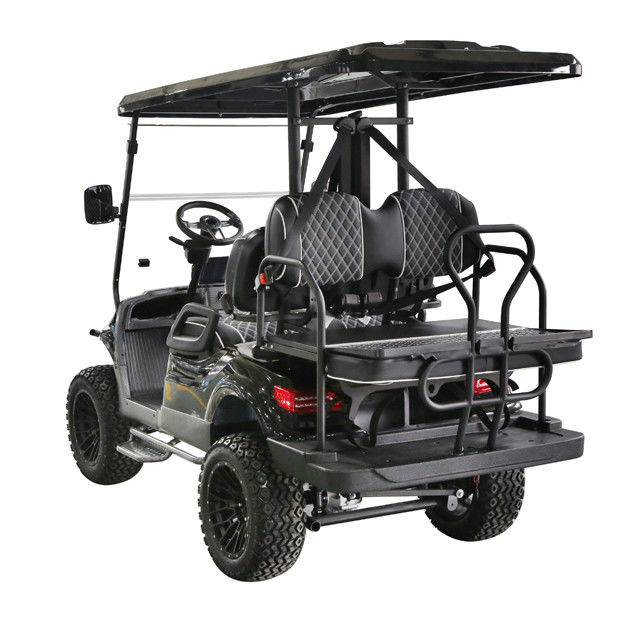 Al dettaglio carrello da golf colorato / trasparente parabrezza pieghevole TOP GOLF XL Cart con ESP STREET LEGAL 14 pollici pneumatico