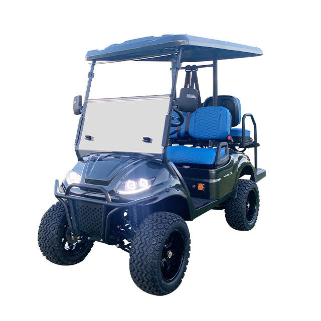 Ultime tendenze 48V 62V 72V 5KW7.5KW Motore 4 posti Nuovo carrello da golf elettrico Certificato CE
