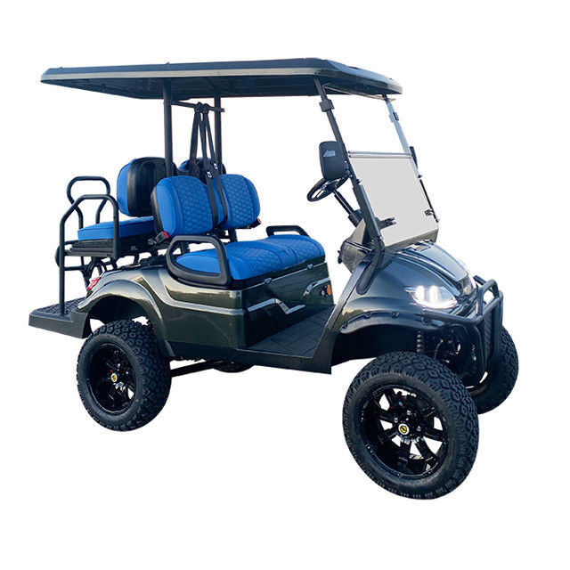 Ultime tendenze 48V 62V 72V 5KW7.5KW Motore 4 posti Nuovo carrello da golf elettrico Certificato CE
