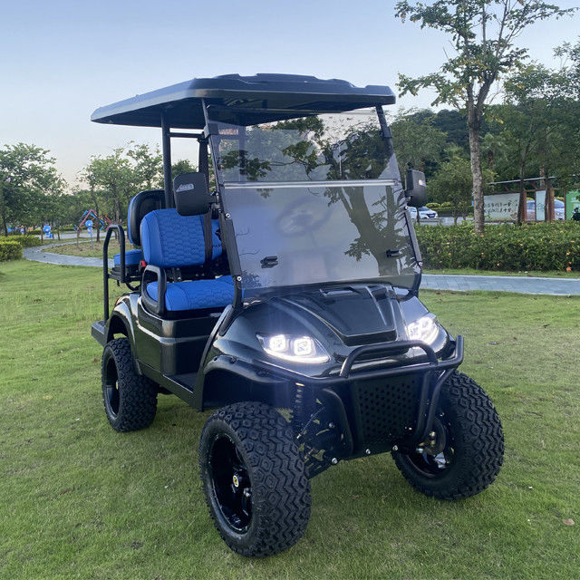 Ultime tendenze 48V 62V 72V 5KW7.5KW Motore 4 posti Nuovo carrello da golf elettrico Certificato CE
