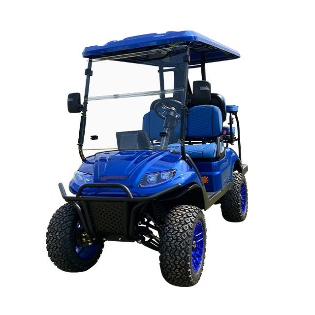 72 V 4 passeggeri ESP 4 ruote a trazione elettrica carrello da golf legale stradale motorizzato