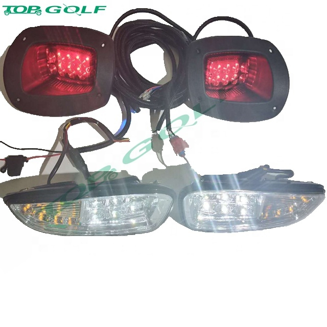 Ezgo Golf Cart LED Light Kit with 12V Power 5kw and >30 km/h Maximum Speed for EZGO TXT Models