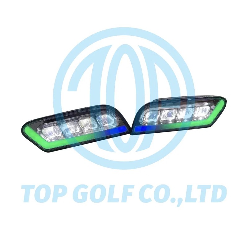 Club Car Tempo RGB Light Kit with High Brightness LED 3 Year Warranty and Energy Saving 12V Voltage