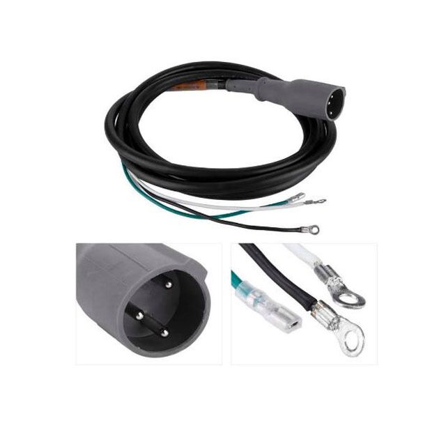 Collegamento del caricabatterie 48V per Club Car DS & Precedent 1, Collegamento maschile a 3 pin con cavo a corrente continua, sostituzione OEM# 101828901 103429001 101128901