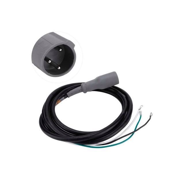 Collegamento del caricabatterie 48V per Club Car DS & Precedent 1, Collegamento maschile a 3 pin con cavo a corrente continua, sostituzione OEM# 101828901 103429001 101128901