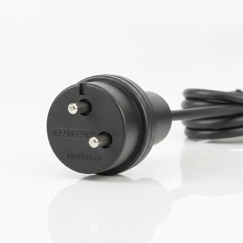 Spina per cavo di ricarica Club Car 36V 1016433-01 Sostituzione OEM Corpo resistente alle intemperie con design rotondo a tre pin
