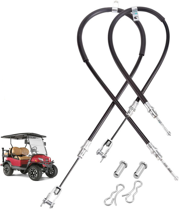 Club Car Precedente Cavo freno lato conducente 102557502 Sostituzione OEM Posizione lato conducente Acciaio rivestito in vinile