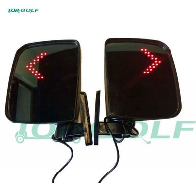 Specchi regolabili del carretto di golf dell'ABS con i segnali di giro nessuna vibrazione per l'automobile del club dell'automobile di golf