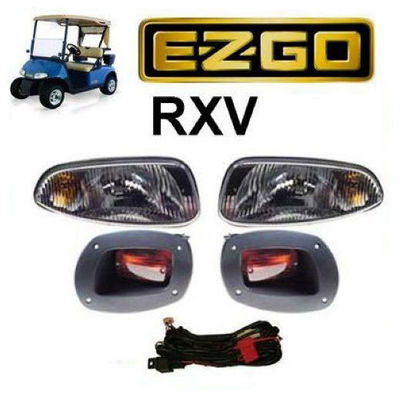Golf Cart Headlights And Tail Lights / Electric Golf Buggy Accessories